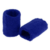 Maxbell Sports Basketball Badminton Unisex Cotton Sweatbands Wristbands royal blue