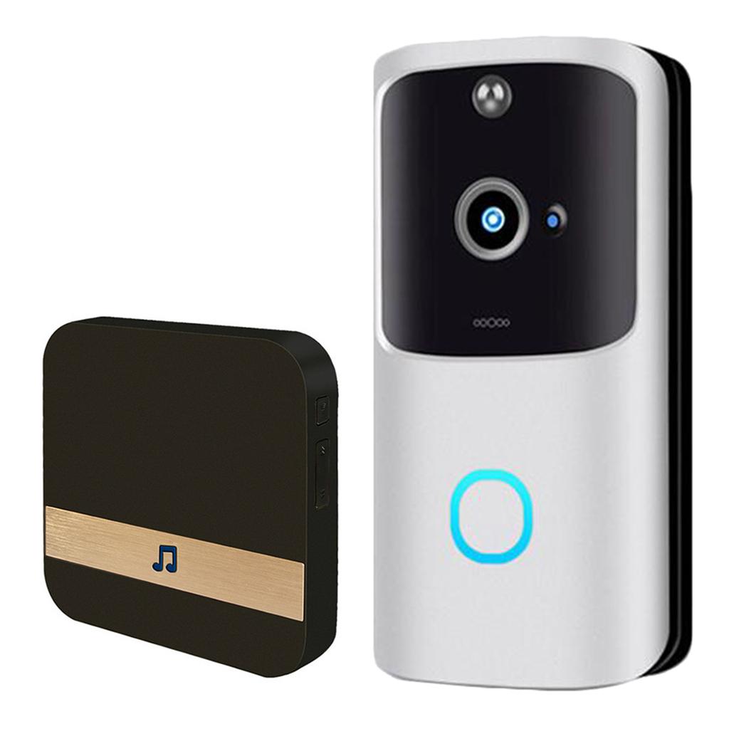 Maxbell New Smart Wireless Doorbell WiFi IR Home Security Door Bell with Chime
