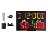 Maxbell Multifunctional Electronic Scoreboard with Remote Control for Boxing Indoor Without Tripod