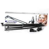 Max Maxb Universal Adjustable Portable Microphone Stand Holder For Live Broadcast