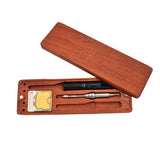 Max Maxb Log Wooden Storage Case Box for TS80 Electric Digital Smart Soldering Iron
