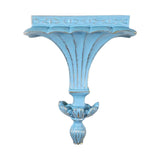 Maxbell Wall Mounted Shelf Ornate Shelves Wall Art Decoration for Entryway Decor Blue