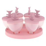Max Ice Cream Mould Ice Pop Mold Yogurt Cube Lolly Popsicle DIY Pink