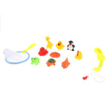 Maxbell Baby Magnetic Fishing Game Bath Water Toy Fish Model Pretend Toys 11 pieces