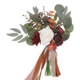 Maxbell Romantic Wedding Bridal Bouquet Photography Props for Banquet Wedding Decor E