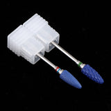 Maxbell Ceramic Nail Files Drill Bit Manicure Electric Polishing Barrel Head 2x XC+F