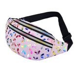 Maxbell Waist Pack with Adjustable Belt Shoulder Bag Lightweight for Travel Pink