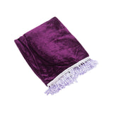 Maxbell Piano Keyboard Cover 61 Keys Washable Portable Storage Case Velvet Folding purple
