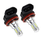 Maxbell 2 Packs H8/H11 80W XBD 16SMD LED 12V Auto Car Fog Light Headlight Bulbs