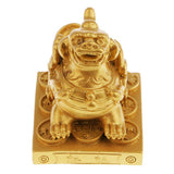 Max Pi Xiu Feng Shui Figurine to Attract Wealth Home Decor Gold