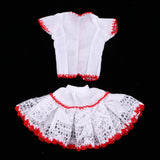 Max Elegant Lace Outfits Top & Miniskirt For 12inch Blythe Doll Party Dress-up