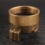 Max Maxb Brass Garden Hose Fitting Connectors, Female Hose Quick Adaptor DN32