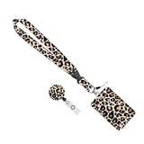 Maxbell ID Card Holder Lanyard with Clip Badge Holder for School Worker styleF