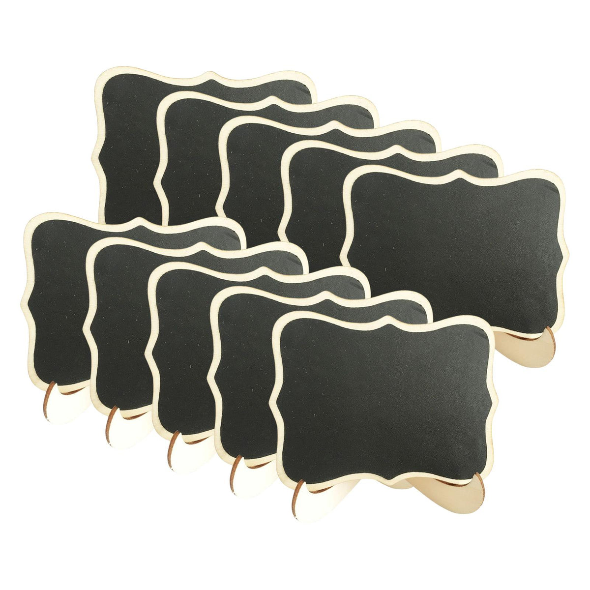 Maxbell Mini Wooden Chalkboard Blackboard Wedding Signs Centerpieces Message Board style B