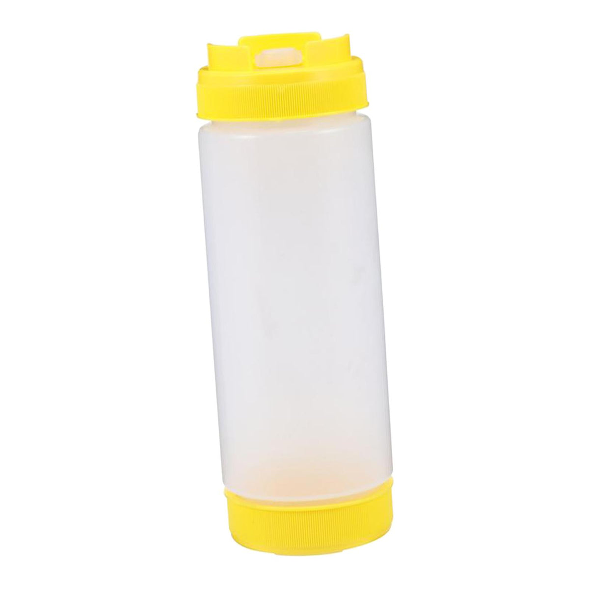 Maxbell 20 oz Sauce Bottles Salad Dressing Bottles Sauce Squeezer Container Yellow