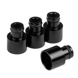 Max Maxb 4x Fuel Injector Adapters for Acura RDX Injectors B16 B18 D16Z D16Y Black