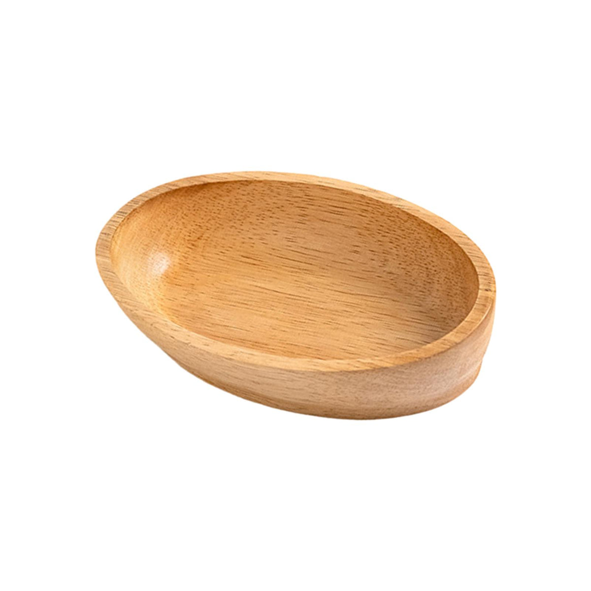 Maxbell Sushi Dish Multipurpose Wooden Sushi Boat for Kitchen Table Home Decor Party 21cmx12.5cm