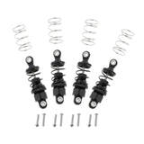 Maxbell 4x Metal Shock Absorber for TT01 TT02 1:10 RC On-Road Drift Car Black