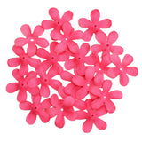 Maxbell 200 Pieces Artificial Silk Rose Petals Wedding Flower Mixed Color  Rose Red