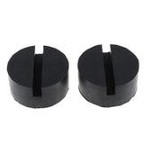 Maxbell 2Pcs/Set Slotted Jack Stand Pad Universal Frame Rubber Frame Rail Protector