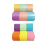 Maxbell 12x Sticky Ball Rolling Tapes Handmade Crafts Supplies Colored Ball Tape