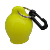 Maxbell Scuba Dive Silicone Mouthpiece Cover with Clip Regulator Octo Holder Yellow