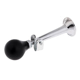 Maxbell Bike Cycling Air Horn Hooter Bell Straight Horn Squeeze Rubber Bulb Silver