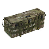 Maxbell Armrest Side Organizer Outdoor Multi Pockets Camping Table Storage Bag Green Multicolor