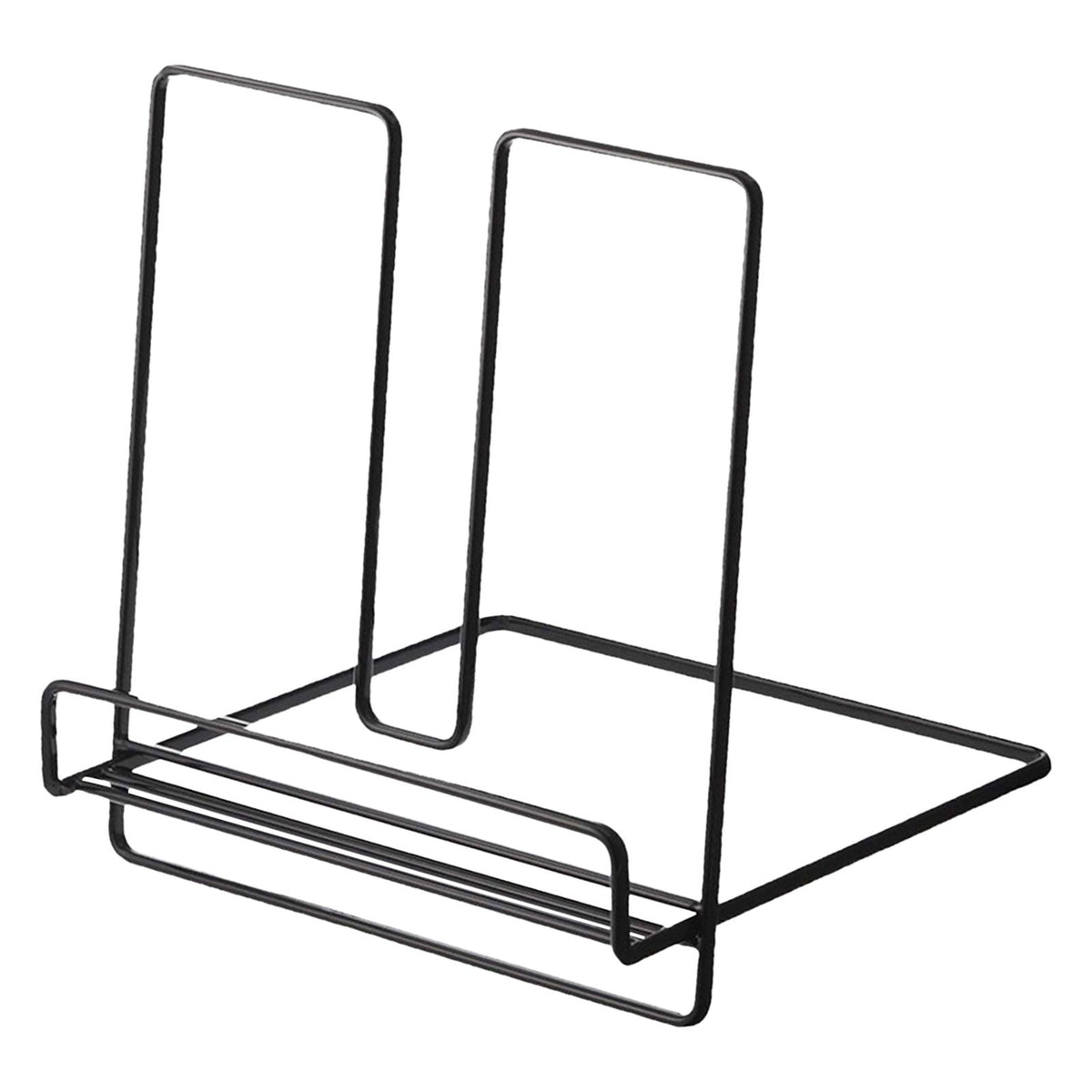 Maxbell Portable Cookbook Holder Organizer for Reading Cookbooks Kitchen Recipes Black