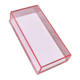 Maxbell False Eyelash Storage Box Grafting Case Durable Waterproof False Lash Holder Pink