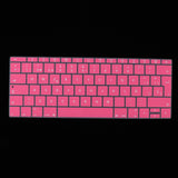 Max Spanish Phonetic Keyboard Protective Film for 12 inch Macbook pink