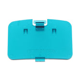 Maxbell Replacement Memory Expansion Card Cover Pack Lid for N64 Transparent Blue