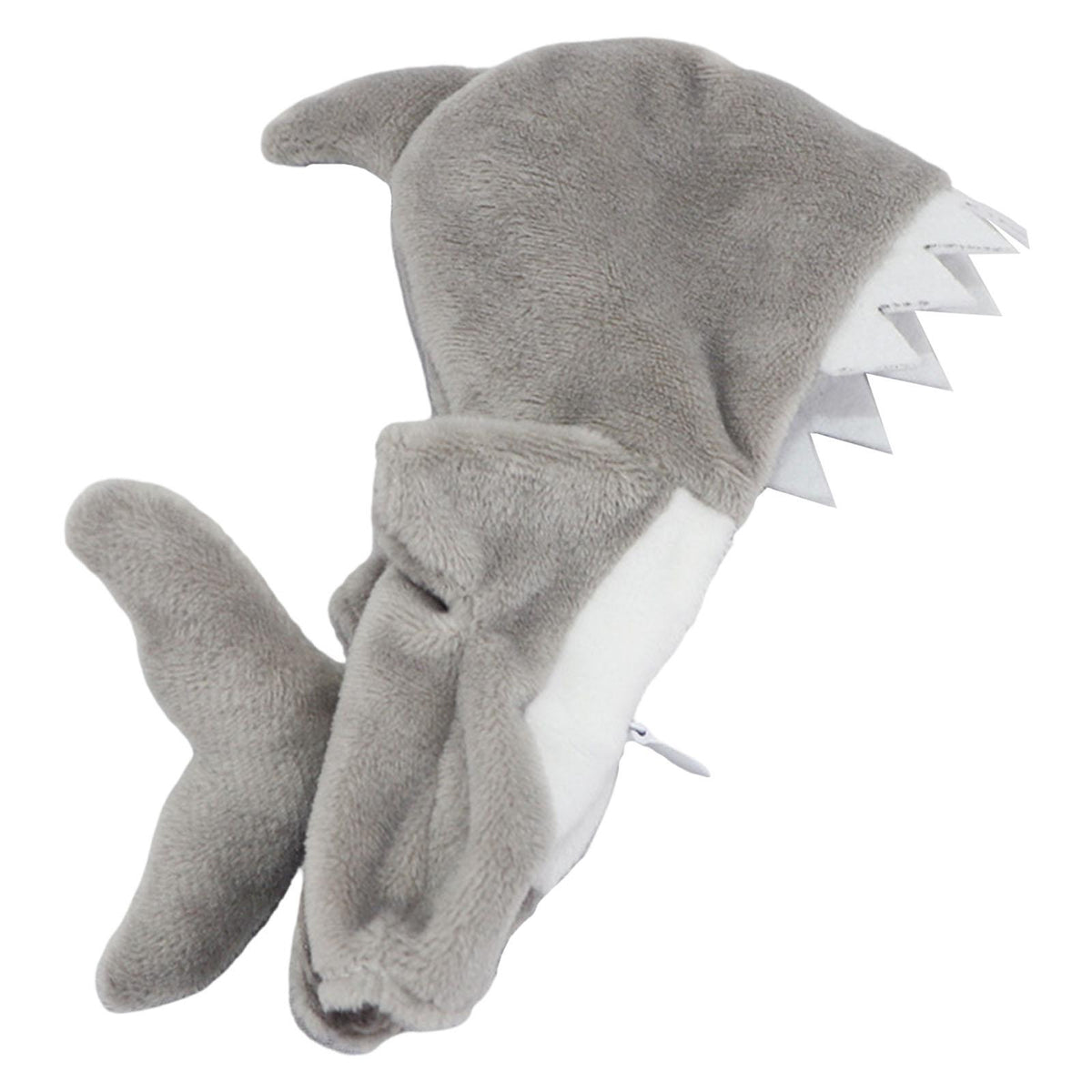 Maxbell Cute Doll Clothes Shark Jumpsuit Girls Gifts for 1:12 Doll Accessories Grey