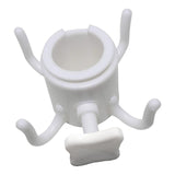 Maxbell Beach Umbrella Hanging Hook Holder Adjustable for Towels Camping Beach white