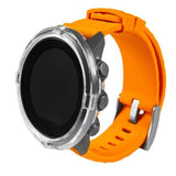 Max Silicone Protector Case for Suunto Spartan Sport Wrist HR Baro Clear White