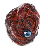 Max Resin Tea Pet Shrimp Chinese Tea Accessories Tray of Shrimp Change Color