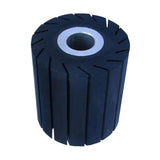 Max Rubber Drawing Wheel Burnishing Drum Metal Polishing Tools Round Hole 25mm