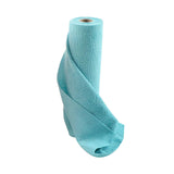 Maxbell Tear Away Towels Portable Microfiber Cleaning Cloth Roll for Bathroom Dishes Blue