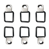 Max Tie-down D-rings Cargo per Set For Jeep Wrangler Trunk With Cargo Net Cover