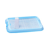 Maxbell Pet Training Toilet Tray Loo Pad Dog Litter Tray Reusable Potty Trainer blue
