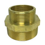 Max Brass Pipe Hex Nipple Fitting Adapter Male Thread Water Connector Model_5