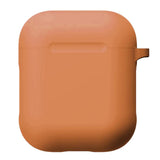 Maxbell Earphone 3D Protctive Case for Apple Airpods Soft Silicone Cover Orange