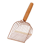 Maxbell Litter Scooper Kitten Reptile Sand Shovel Durable Cat Litter Spoon with Hook Style B