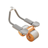 Maxbell Abdominal Roller Wheel Strength Training for Men Women Home Gym Accessory Orange