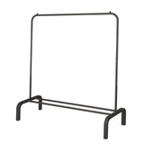 Maxbell Laundry Drying Rack Garment steel with Shoes Shelf for Dorm Indoor black