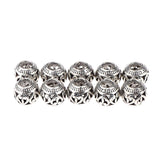 Maxbell 10pcs Retro Hair Decorations Jewelry Hair Extension Dreadlocks Beads Ringd HLK09