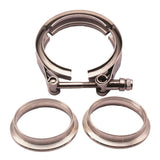 Max Maxb V-band Clamp Kit for Turbo, Exhaust Pipes Turbo Downpipe 3.5 inch Auto Parts