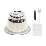Maxbell Coffee Filters Refillable with Cleaning Brush Portable for Cafe Kitchen