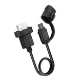 Maxbell Portable USB Phone Charging Cable Motorcycle Accessories Professional 32cm Type A to Micro