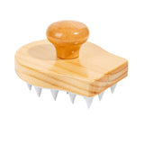 Maxbell Manual Head Scalp Massage Brush wet and dry Hair Hair Care Scalp Massagers Brush